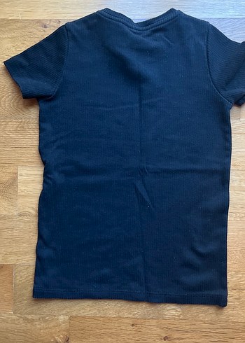 Siyah Çocuk Kısa Kollu termal Atlet - Görsel 2