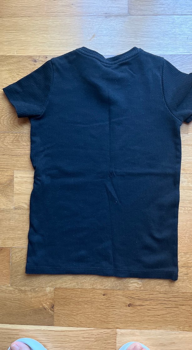 Siyah Çocuk Kısa Kollu termal Atlet - Görsel 2