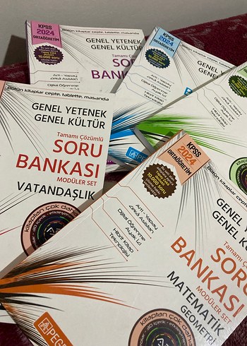 KPSS 2024 Genel Yetenek ve Kültür Soru Bankası Seti
