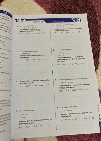 Beden KPSS 2026 Genel Yetenek Matematik Soru Bankası