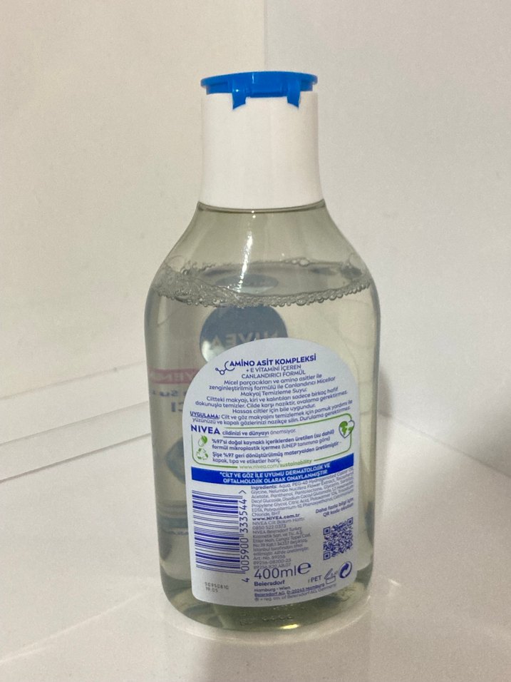 Nivea Canlandırıcı Makyaj Temizleme Suyu 400 ml - Görsel 2