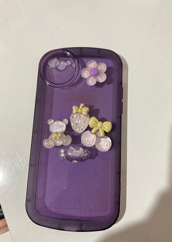 Düğmeli Mor Bohem Telefon Kılıfı
İPhone 7-8-Se kılıf - Görsel 2