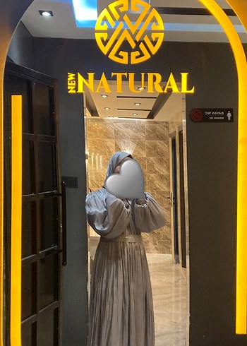 Gri Saten Uzun Kadın Abiye Elbise - Görsel 2