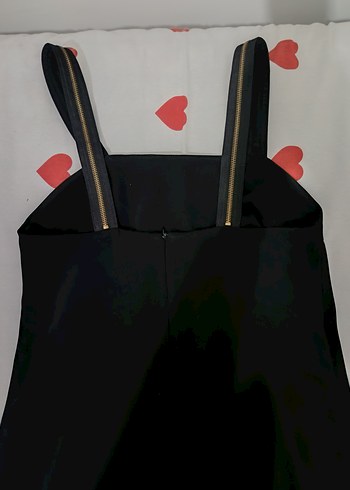 Siyah Askılı Elbise - Görsel 2