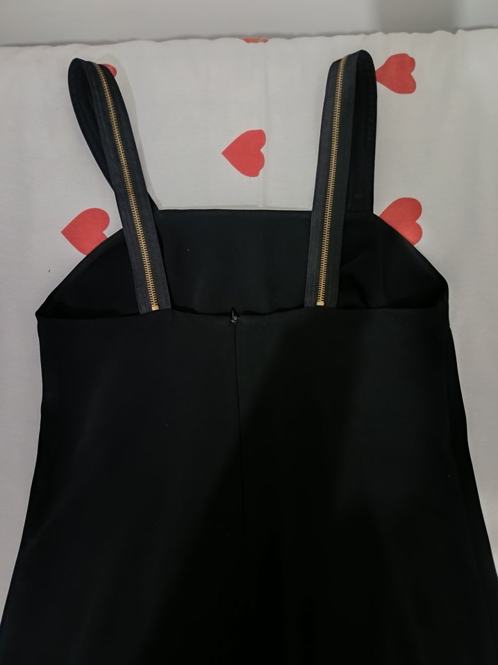 Siyah Askılı Elbise - Görsel 2