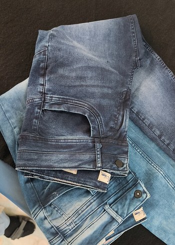 Trendyol & Milla Mavi ve Gri Kadın Denim Pantolonlar