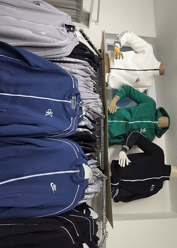 Beyaz Fermuarlı Calvin Klein Sweatshirt - Görsel 6