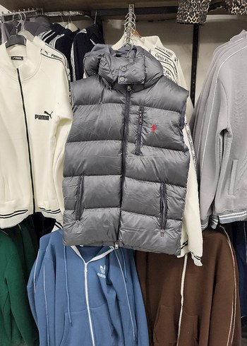 POLO KAPŞONLU ERKEK YELEK - Görsel 7