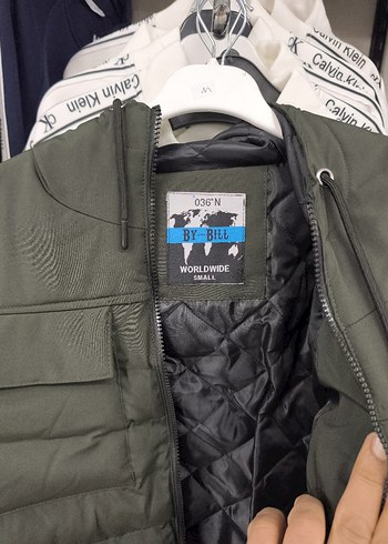 Fermuarlı Gri Street Wear Erkek Mont - Görsel 5