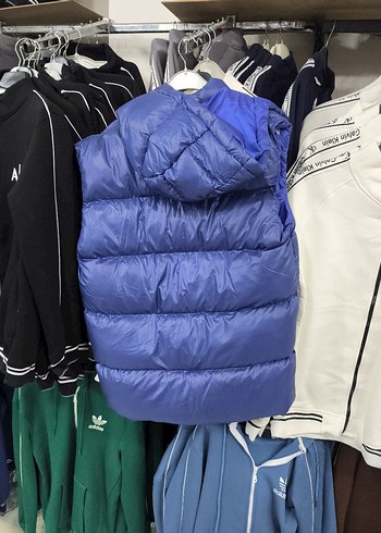 Erkek Lacivert Kısa Fermuarlı Yelek - Görsel 8