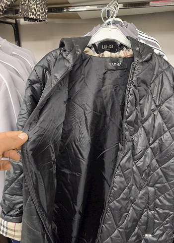 uzun Kadın Mont Fermuarlı - Görsel 9