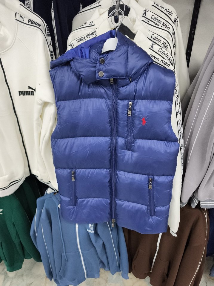 POLO KAPSUNLU ERKEK YELEK - Görsel 3