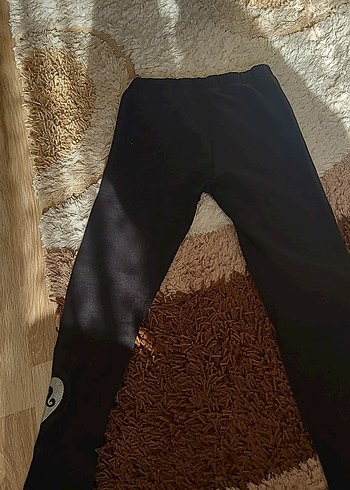 Siyah Barbie Görünümlü Çocuk Tayt - Görsel 4