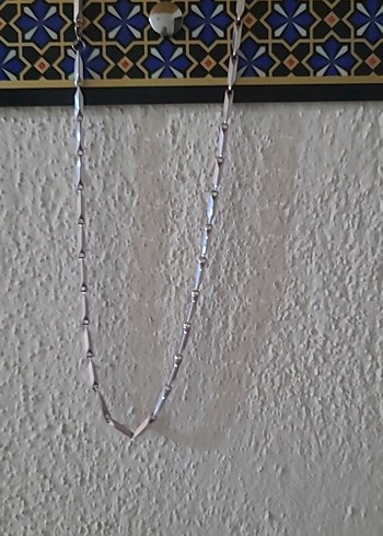 Minimalist Gri Erkek Kolye - Görsel 2