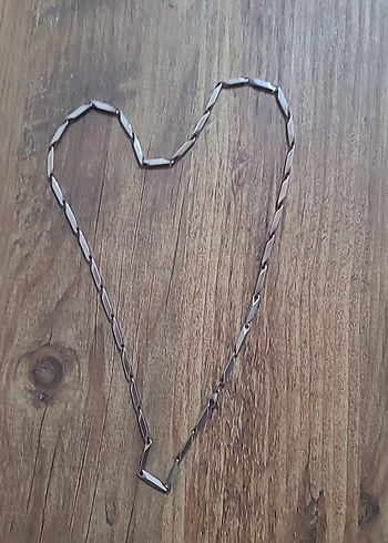 Minimalist Gri Erkek Kolye - Görsel 3