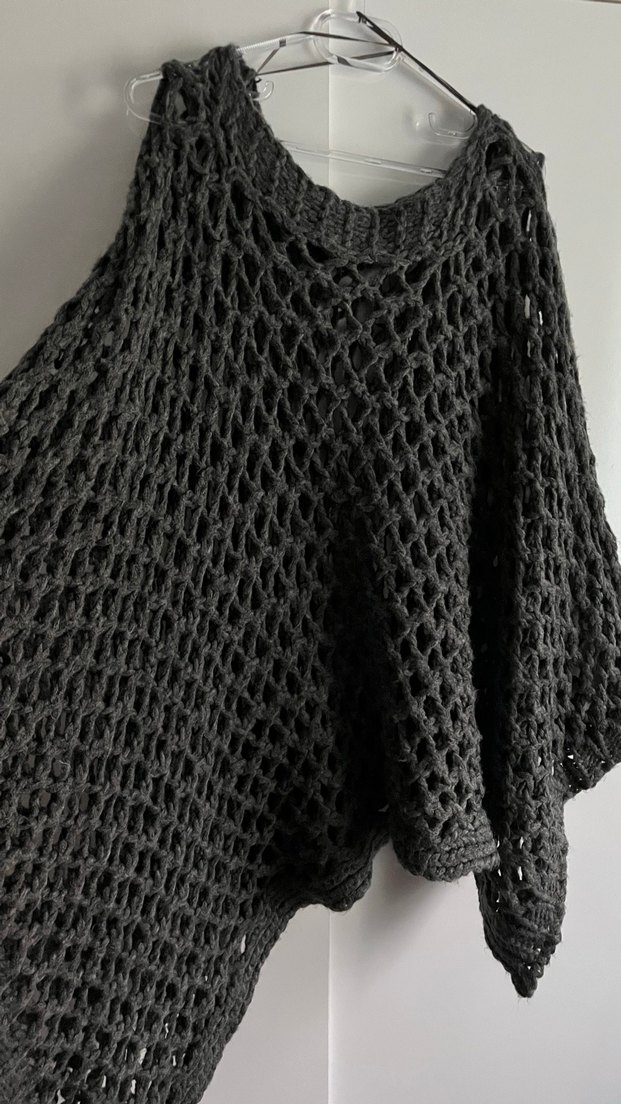 Zara Örgü Panço - Görsel 2