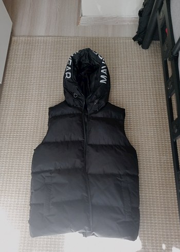 Mavi denim wear yelek siyah S - Görsel 2