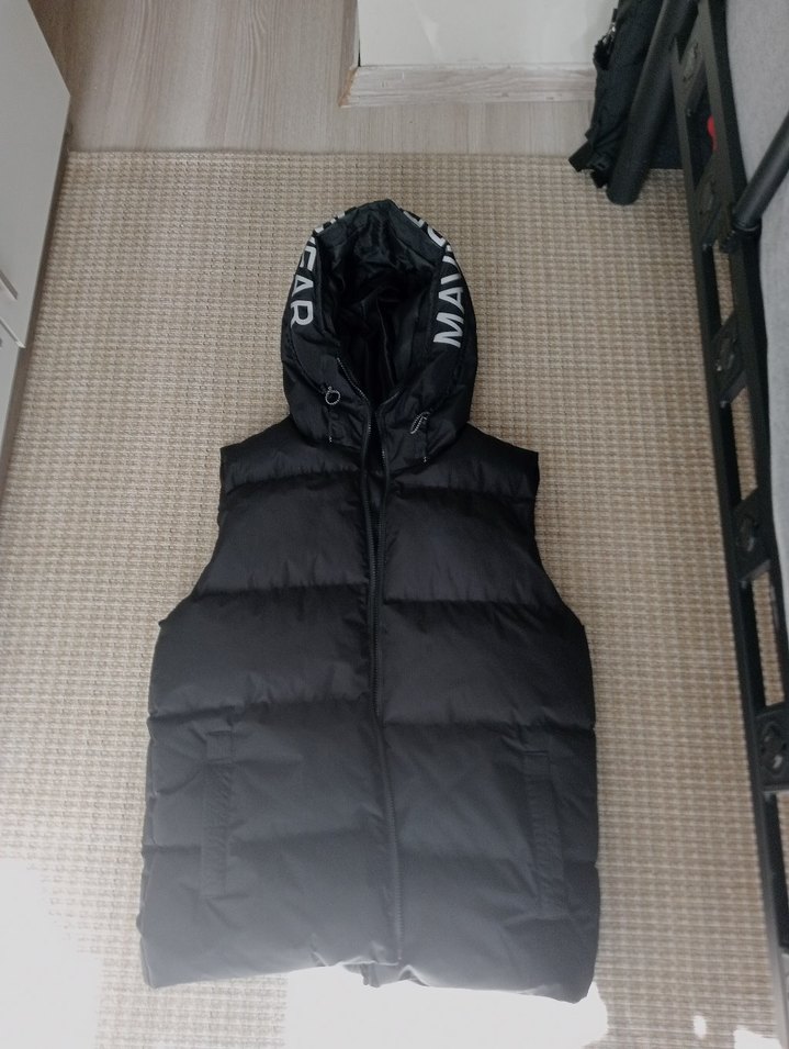 Mavi denim wear yelek siyah S - Görsel 2