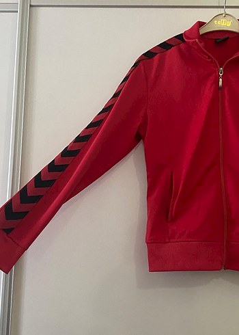 Pembe Fermuarlı Kadın Spor Eşofman - Görsel 5