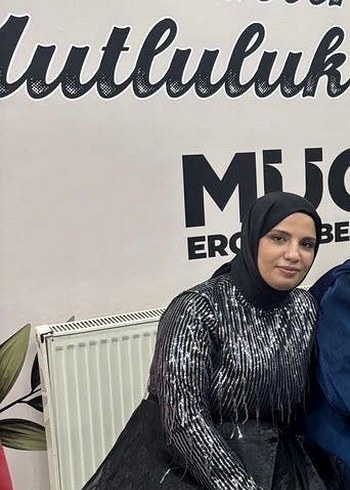 Uzun Siyah Yılan Desenli Drapeli Kadın Elbise - Görsel 2