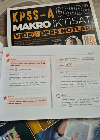 KPSS-A Grubu Mikro ve Makro İktisat Video Ders Notları - Görsel 6