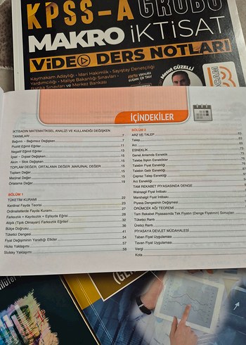 KPSS-A Grubu Mikro ve Makro İktisat Video Ders Notları - Görsel 2