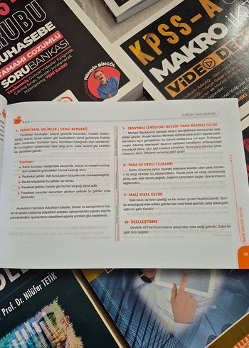 KPSS-A Grubu Maliye Video Ders Notları Kitabı - Görsel 4