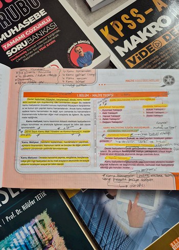 KPSS-A Grubu Maliye Video Ders Notları Kitabı - Görsel 2