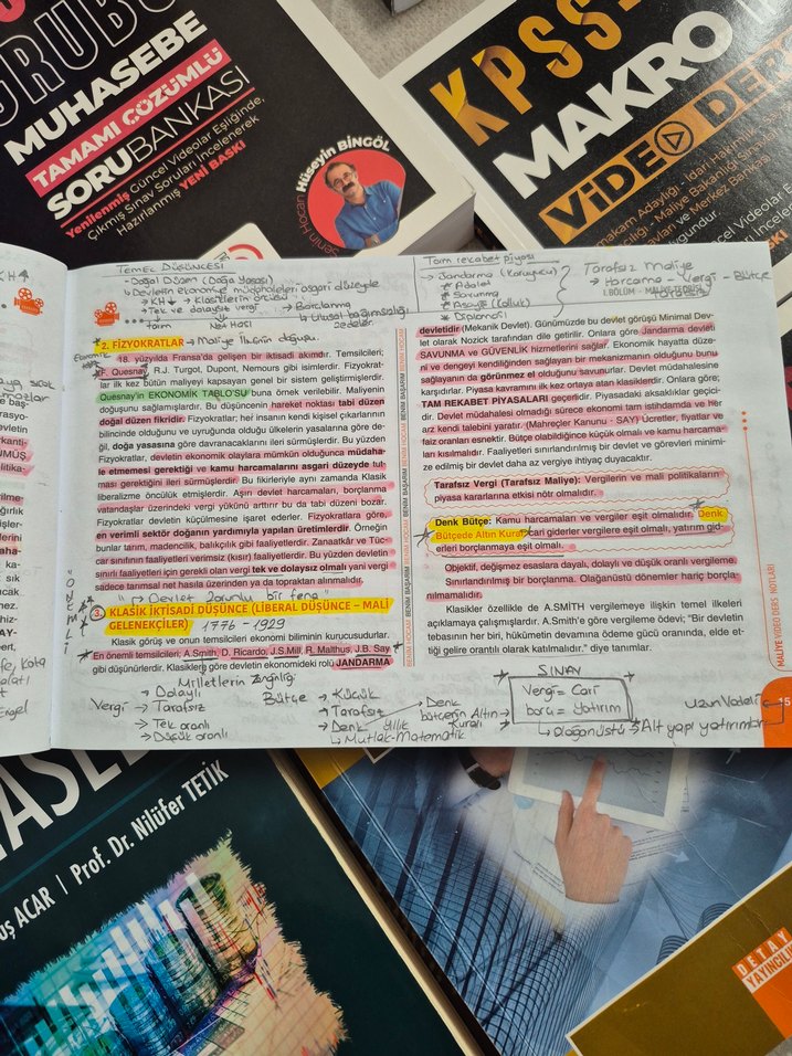 KPSS-A Grubu Maliye Video Ders Notları Kitabı - Görsel 3