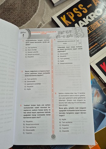 KPSS-A Grubu Muhasebe Soru Bankası Tamamı Çözümlü - Görsel 3