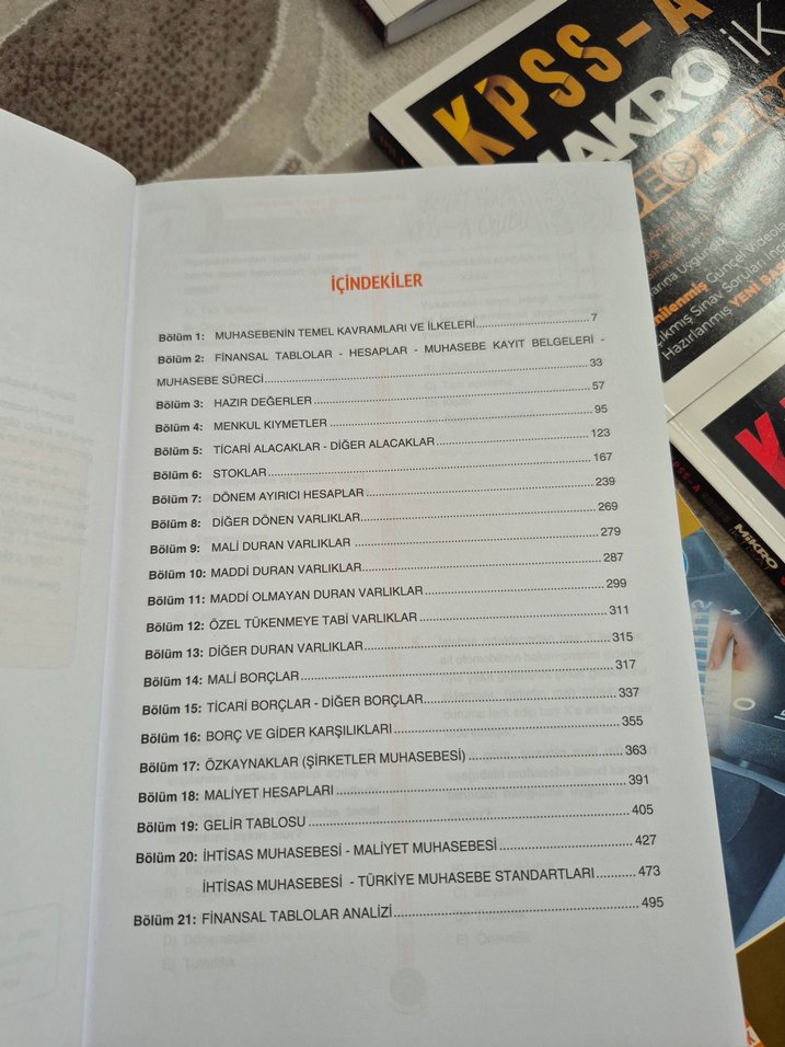 KPSS-A Grubu Muhasebe Soru Bankası Tamamı Çözümlü - Görsel 2