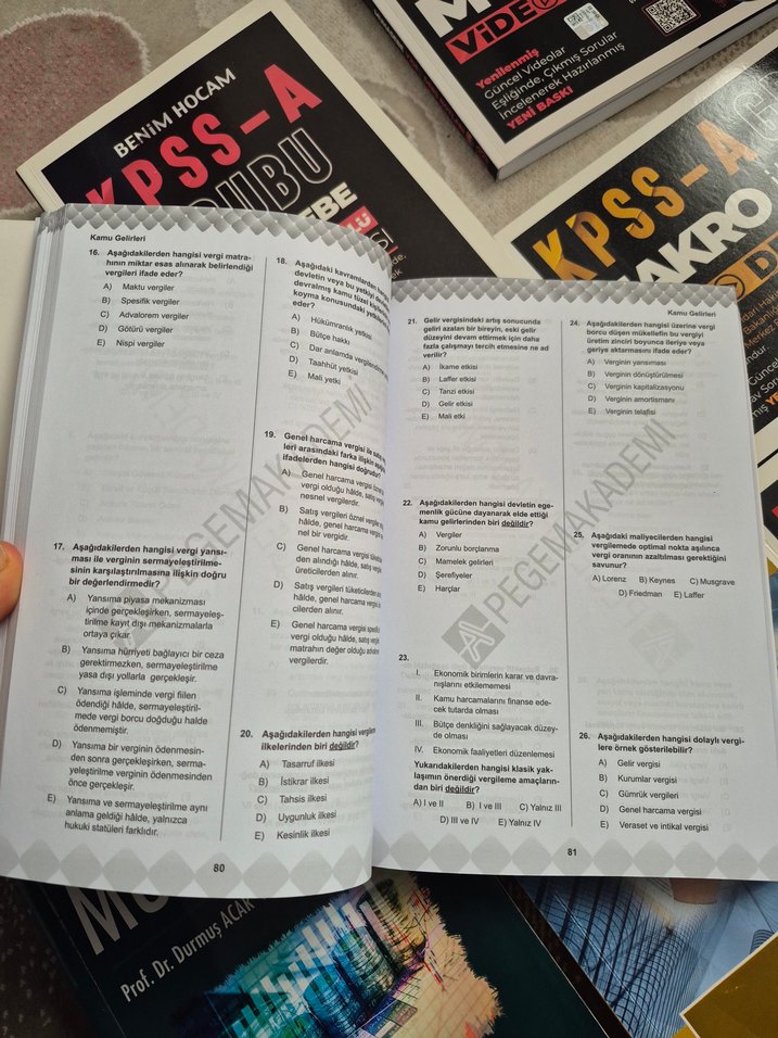 Optimus Maliye Soru Bankası - Tamamı Çözümlü - Görsel 3