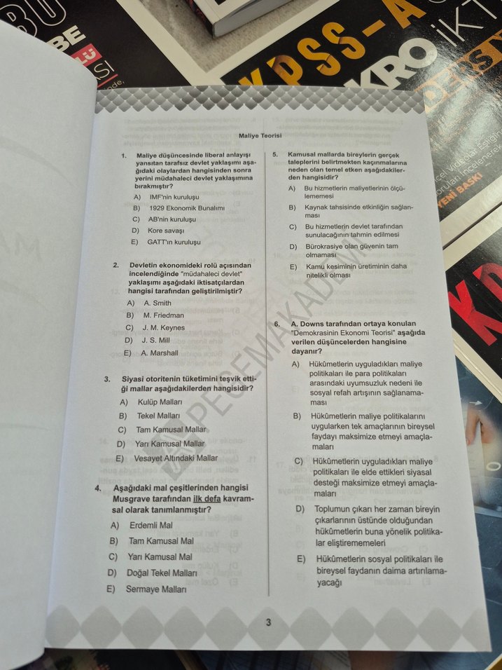 Optimus Maliye Soru Bankası - Tamamı Çözümlü - Görsel 2