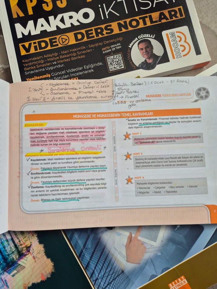 KPSS-A Grubu Muhasebe ve Makro İktisat Video Ders Notları - Görsel 2