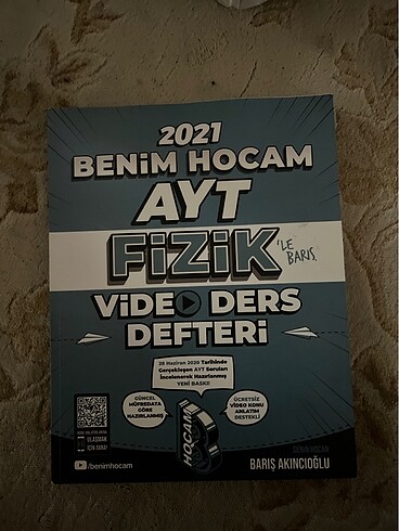 Benim hocam fizik ders defteri ayt