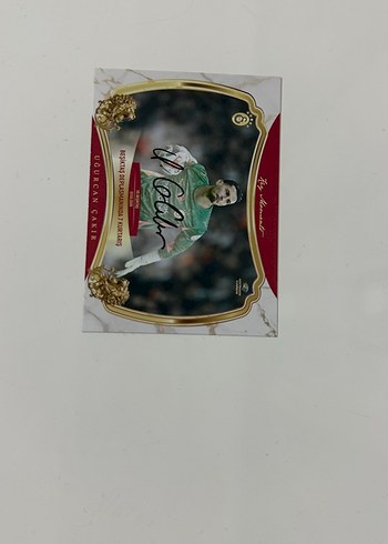 Altin Cerceveli Ugurcan Cakir İmzali Futbol Karti