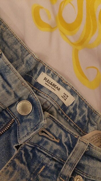 36 Beden Pull and bear straight jean 