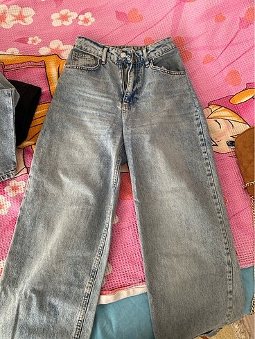 Defacto kıvrık paçalı straight jean