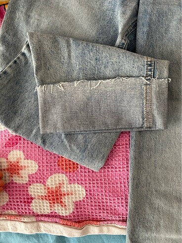 Defacto Defacto kıvrık paçalı straight jean