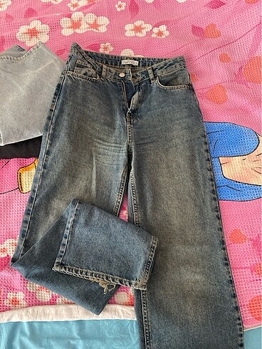 Defacto Defacto vintage eskitme detaylı jean