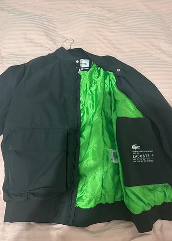 Lacoste Siyah Bomber Ceket