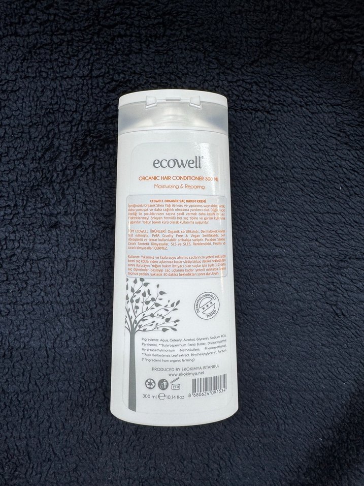 Ecowell Organik Saç Kremi - Görsel 2