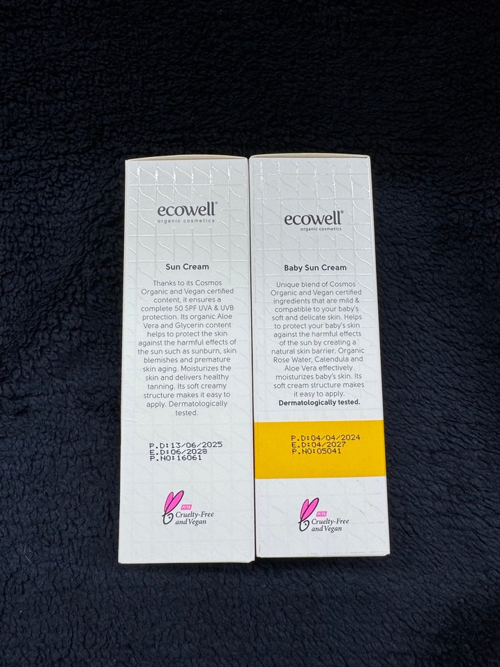 Ecowell Bebek ve Yüz & Vücut Güneş Kremi SPF 50 - Görsel 2