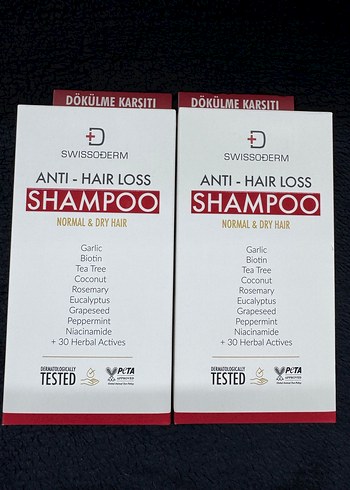 Swissoderm Dökülme Karşıtı Şampuan 2'li Paket