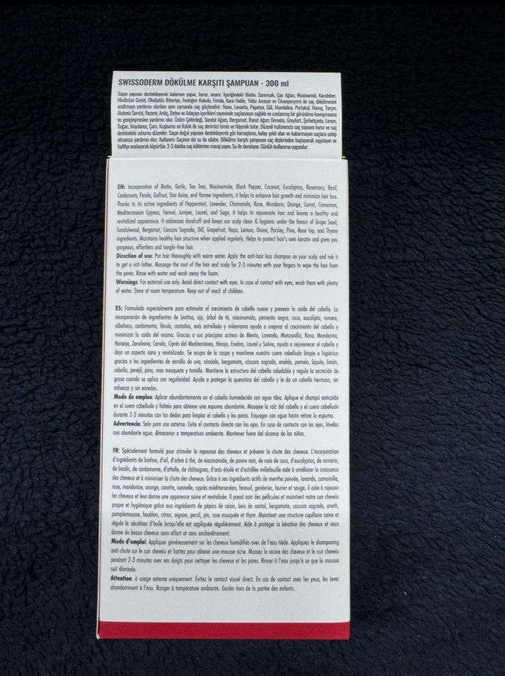 Swissoderm Saç Dökülmesine Karşı Şampuan - Görsel 2