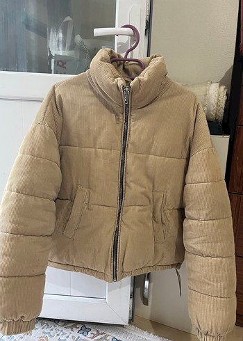 Bershka Puffer Mont - Görsel 6