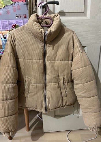 Bershka Puffer Mont - Görsel 7