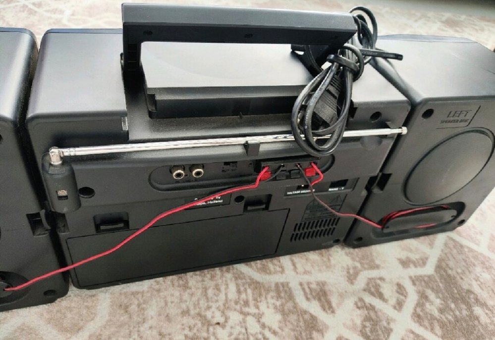 Siyah pilips Müzik Sistemi - Görsel 4