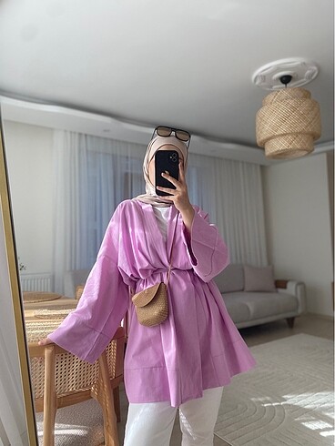 Pembe kimono