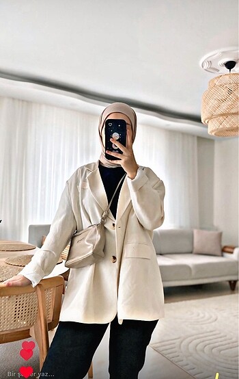 Bej blazer